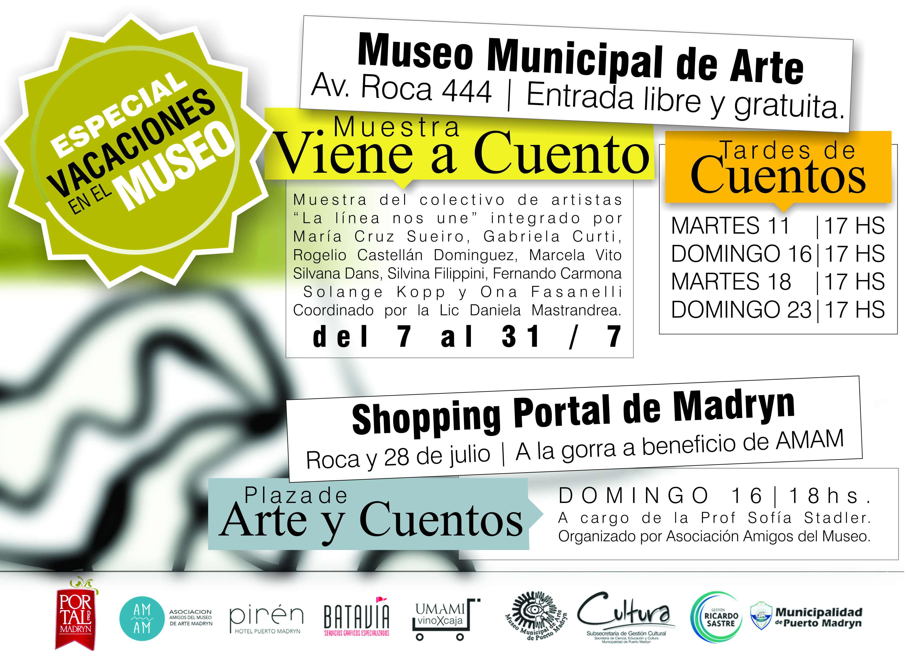 Vacaciones de invierno en el Museo Municipal de Arte