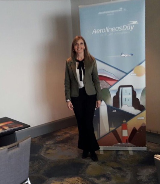 Madryn participó del aerolíneas day en Uruguay