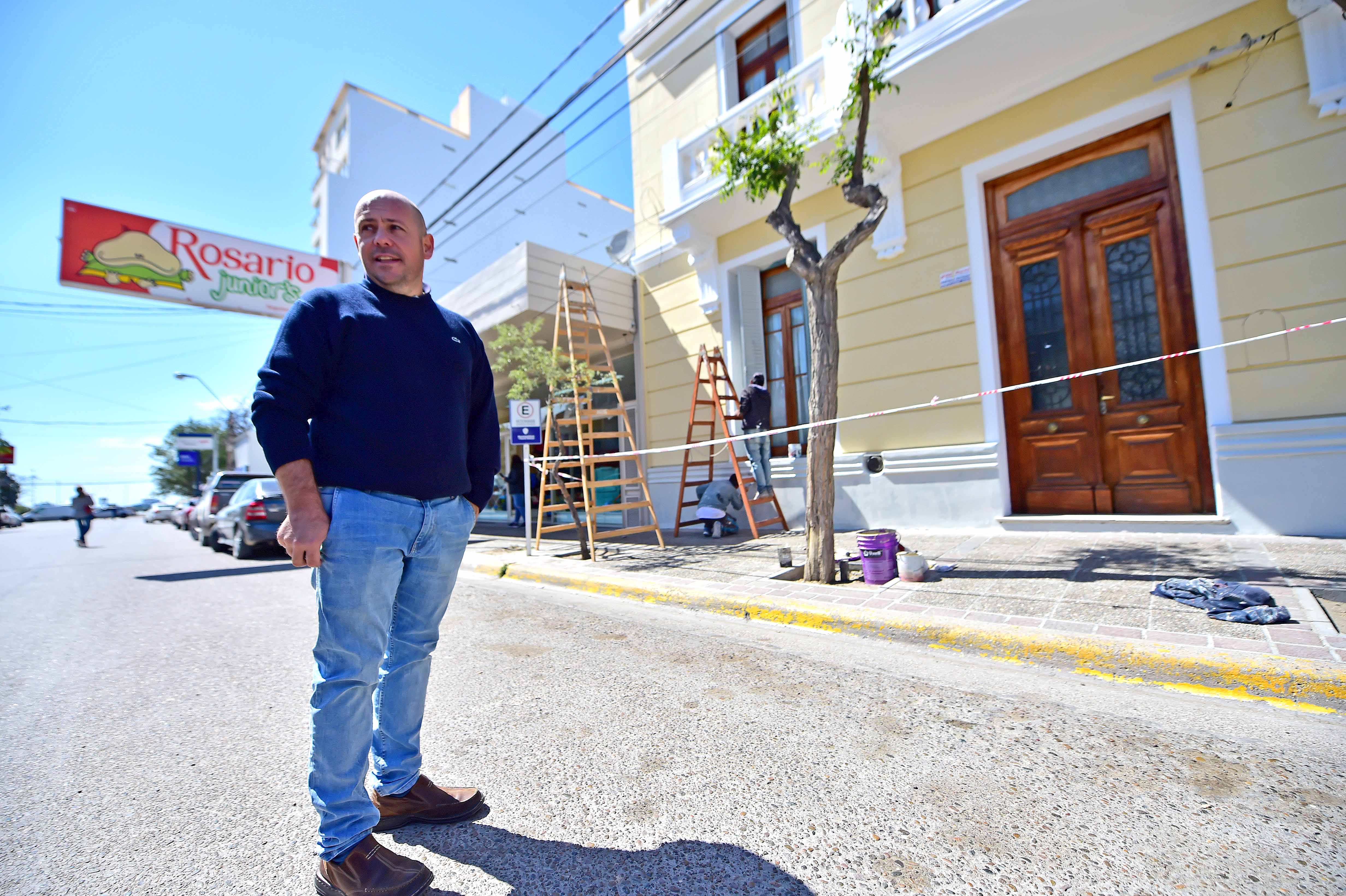 Sastre valorizó la “puesta en valor de un edificio como la Casa de la Cultura”