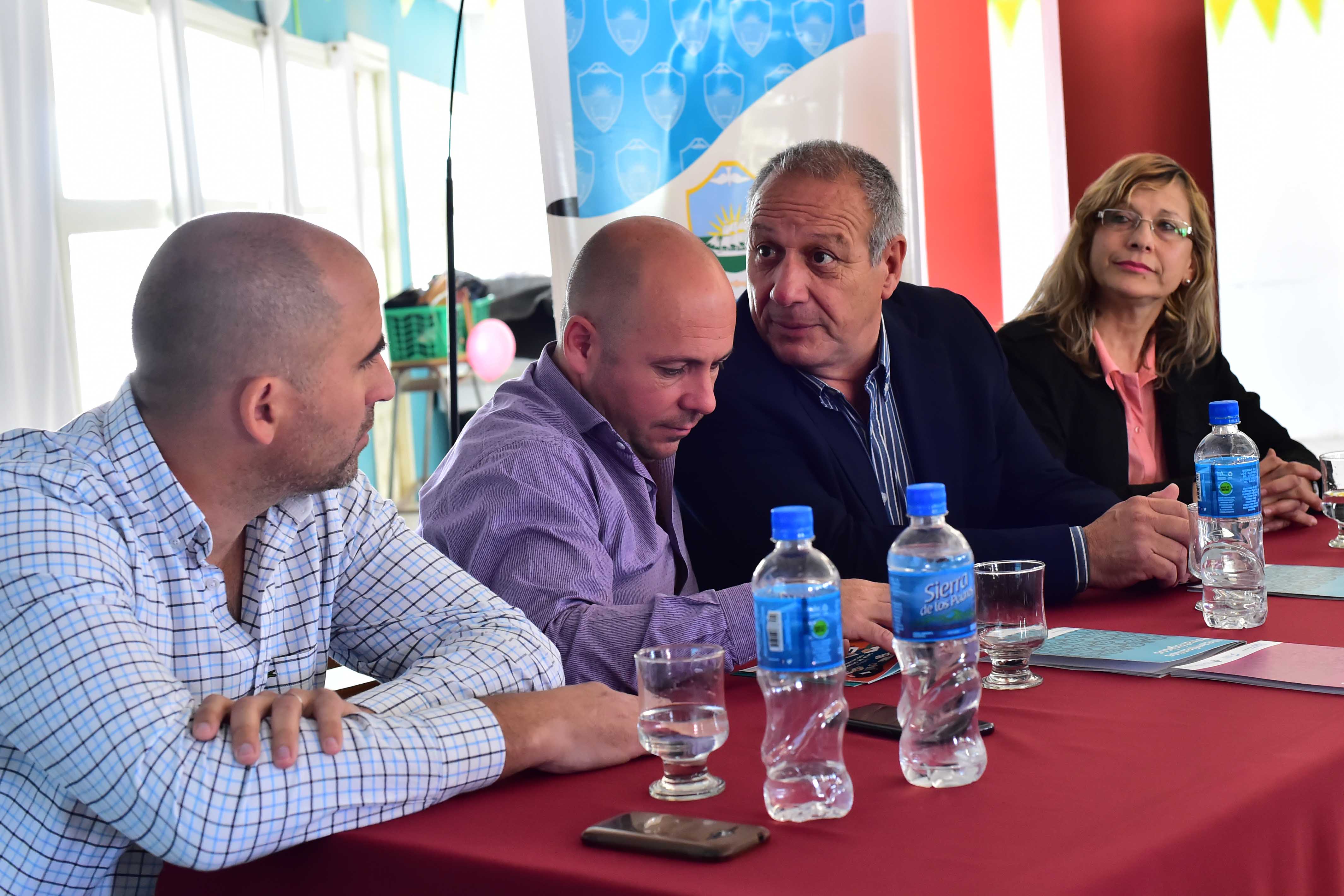 Sastre junto a Ignacio Hernández en la apertura de la sala de situación de salud local