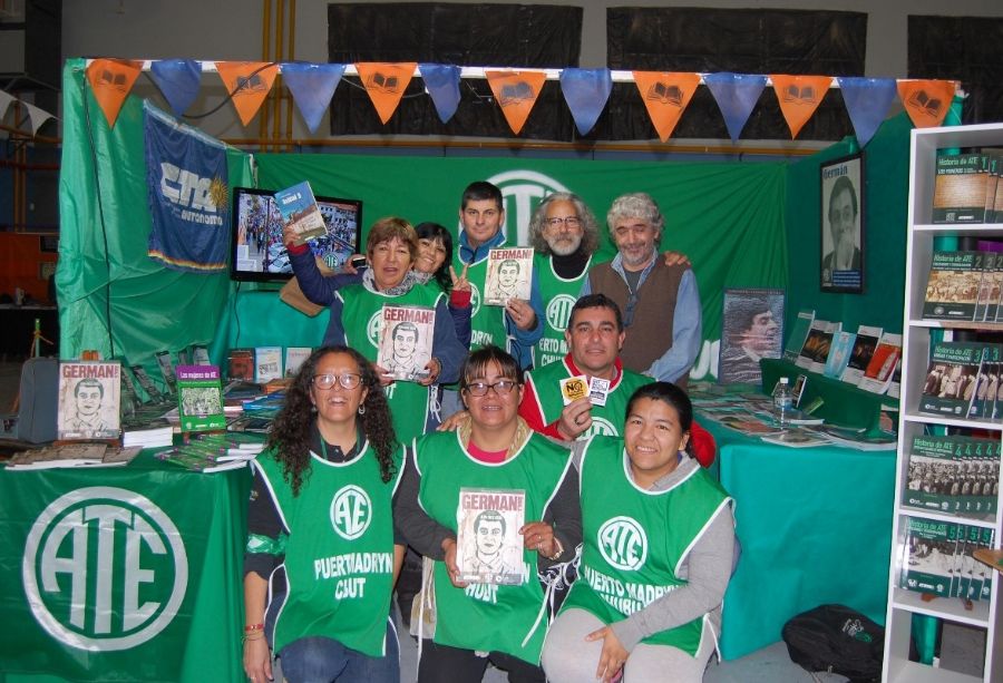 ATE Madryn participó de la Feria del Libro