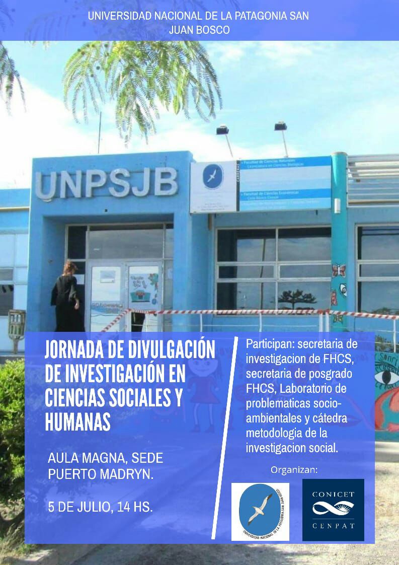 Jornada de Divulgación de Investigación en Ciencias Sociales y Humanas