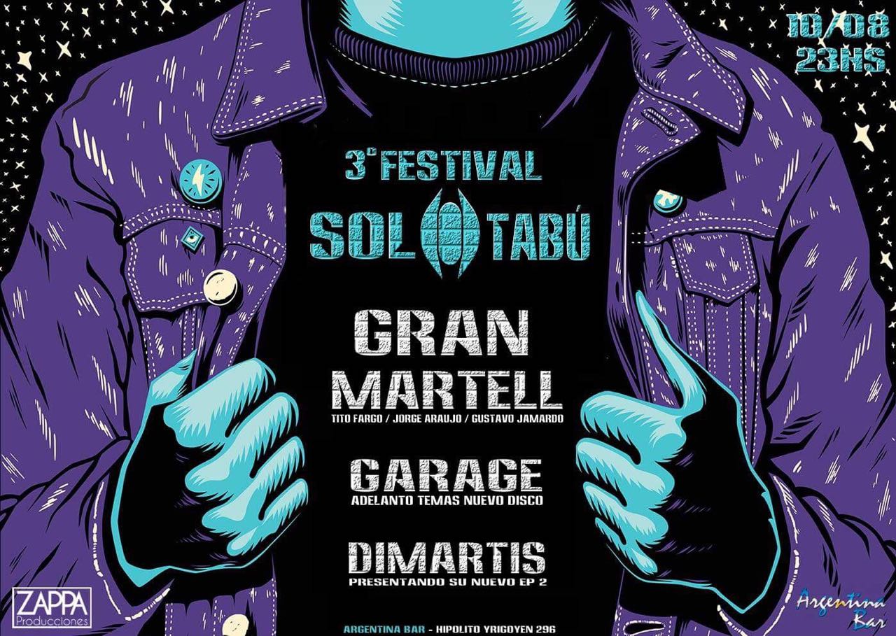 3º Festival “Sol Tabú” – Gran Martell / Garage / Dimartis