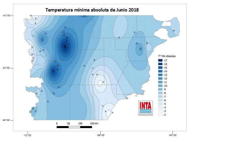 Chubut bajo cero