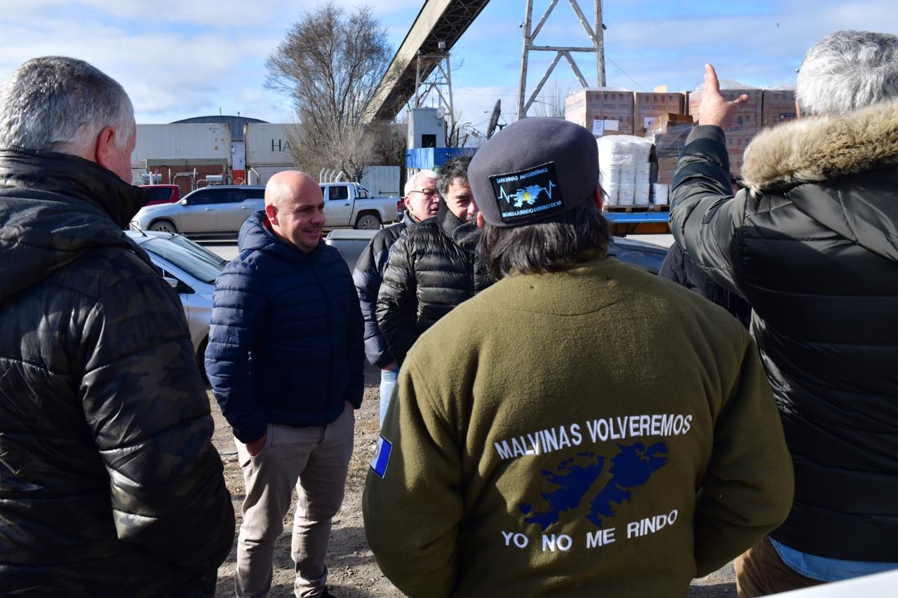 Sastre recibió a ex combatientes de malvinas de todo el País