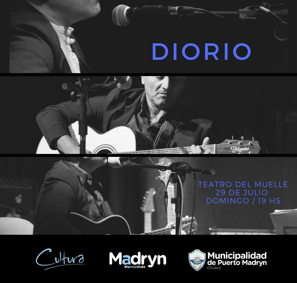 Rolo Diorio se presentará en el Teatro del Muelle 