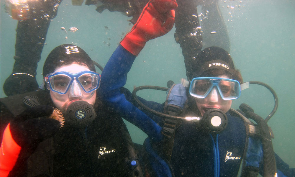 Capacitación en Buceo