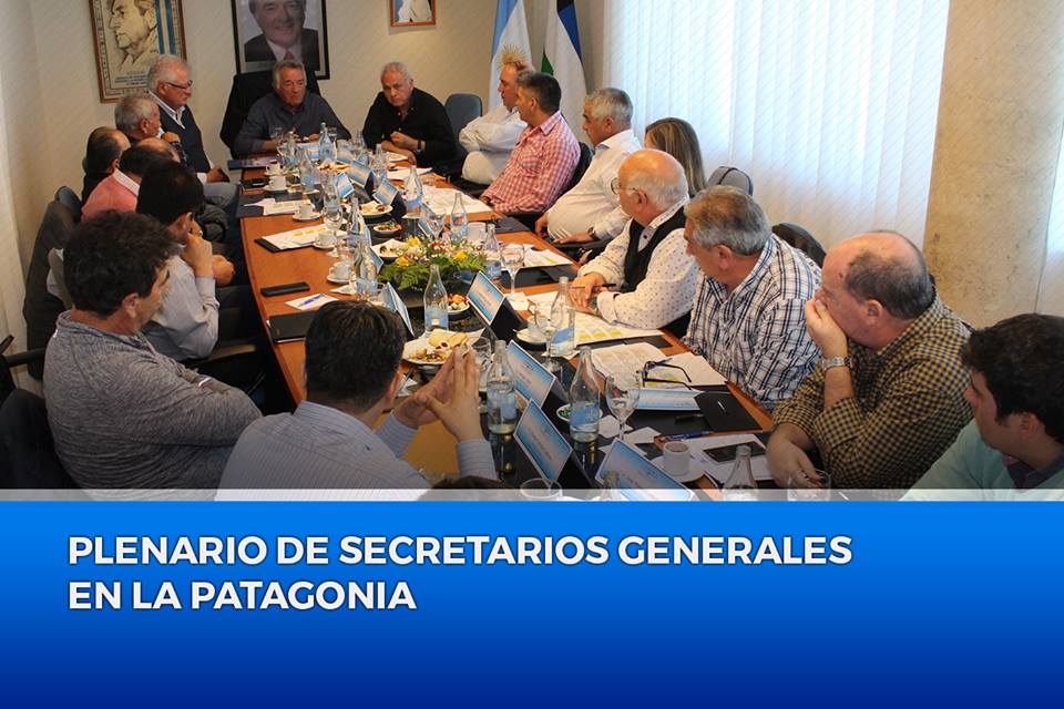 UTHGRA: Plenario de Secretarios Generales en la Patagonia