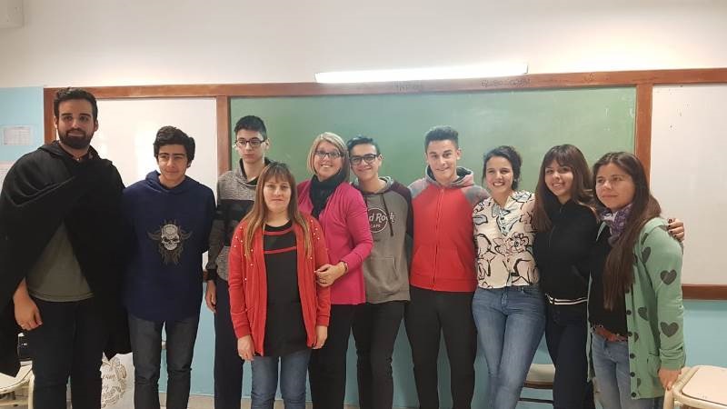 La Delegada del INADI en Chubut visitó dos escuelas en Comodoro Rivadavia