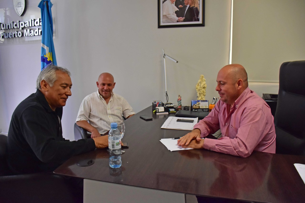 RICARDO SASTRE RECIBIÓ A ALFREDO BÉLIZ