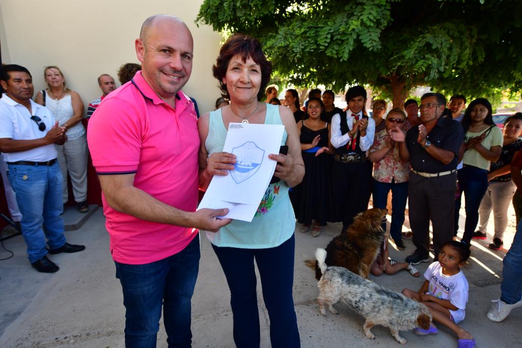 SASTRE INAUGURÓ LA JUNTA VECINAL DEL BARRIO GÜEMES