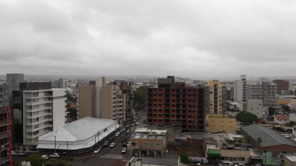 LLUVIAS EN MADRYN: PRIMER INFORME DEL COEM