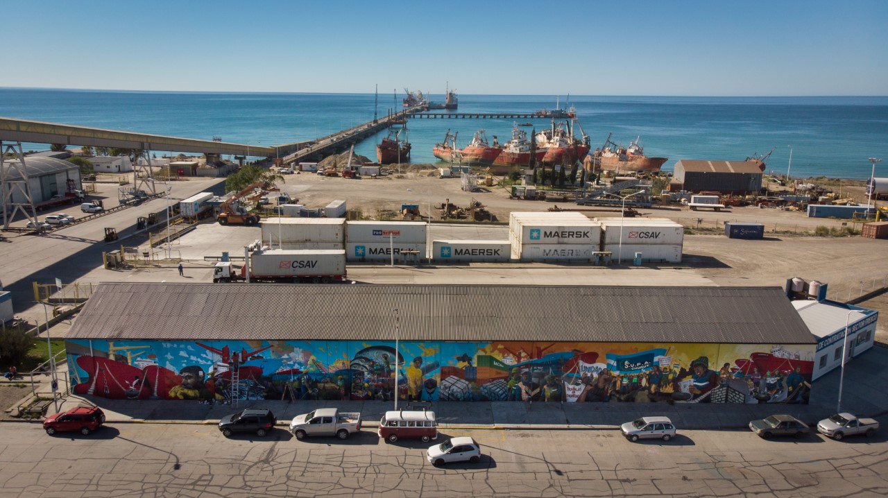 Será inaugurado el mural “Vida Portuaria”