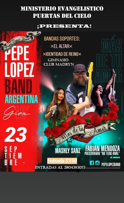 Pepe Lopez Band en Puerto Madryn