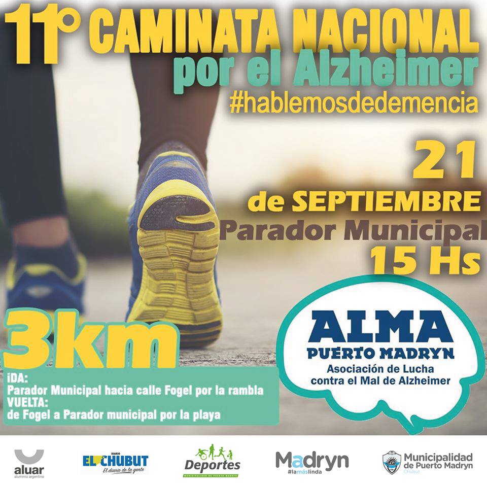 11ª caminata nacional por el Alzheimer