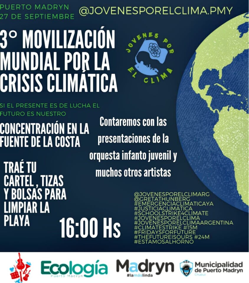 “3ª Movilización Mundial por la Crisis Climática”