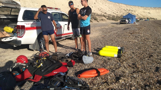 Rescate Acuático de la Asociación Bomberos Voluntarios de Puerto Madryn