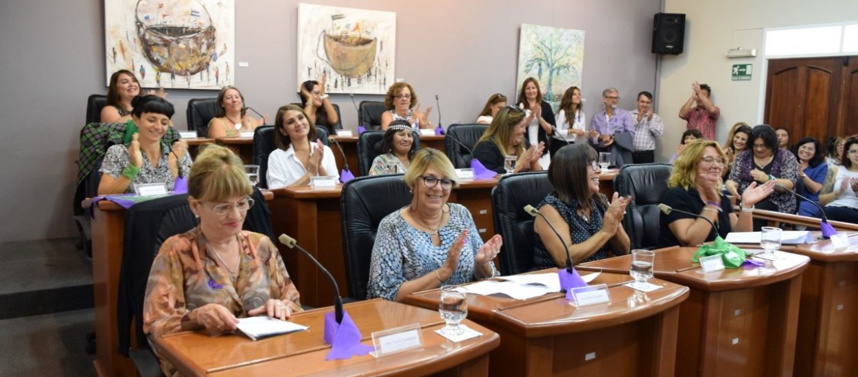 8M: ¡Sesión de Mujeres en el Concejo Deliberante!