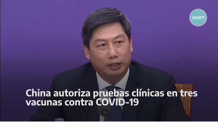 AVANZA EL DESARROLLO DE TRES PROTOTIPOS DE VACUNAS CONTRA EL CORONAVIRUS EN CHINA