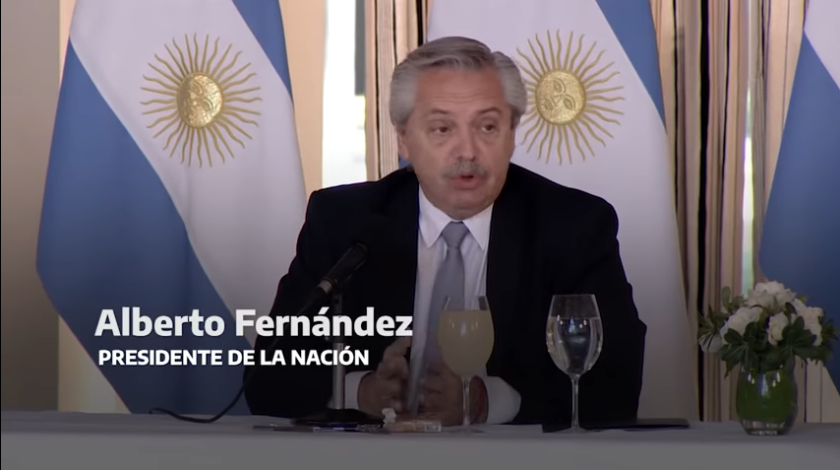 ALBERTO FERNÁNDEZ: “UNA DEUDA SOSTENIBLE ES UNA DEUDA QUE NO POSTERGUE A LA ARGENTINA”