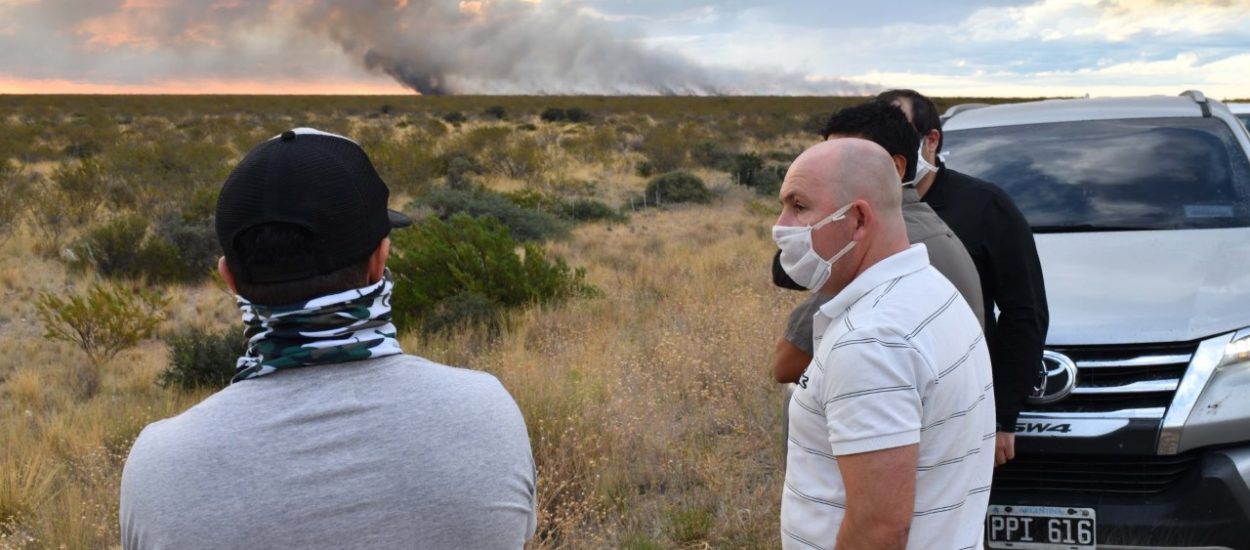 SE LOGRÓ EXTINGUIR  EL INCENDIO DESATADO EN LA ZONA NORTE DE LA CIUDAD