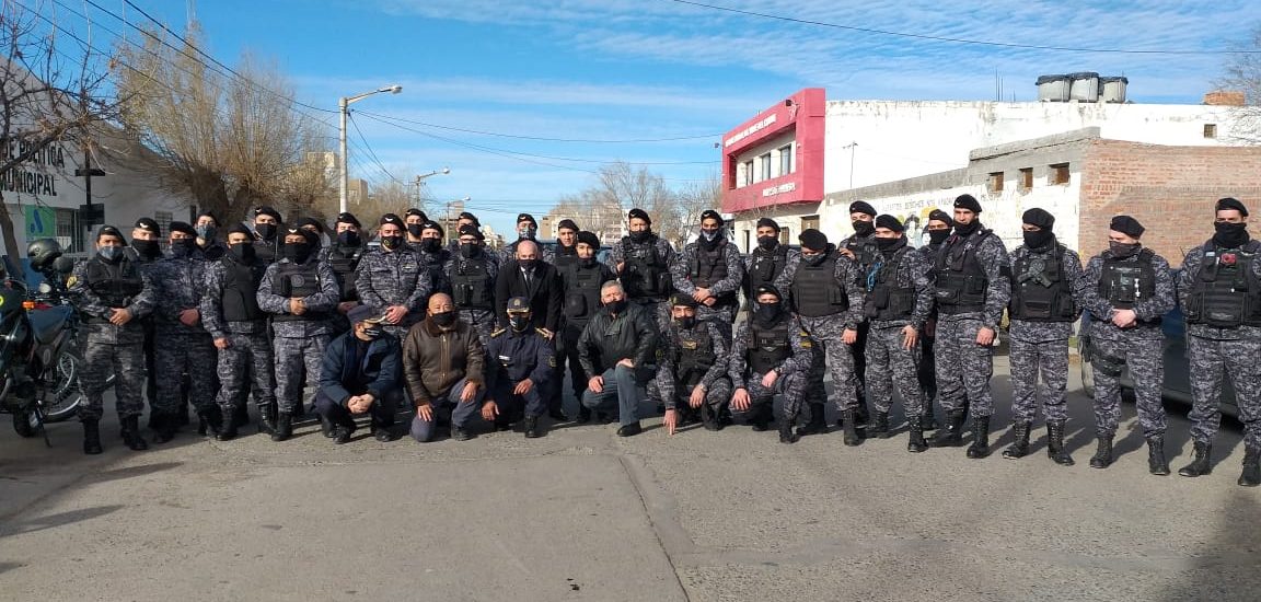 LA DIVISIÓN DE MOTOS DE LA POLICÍA DEL CHUBUT CELEBRÓ SU 30° ANIVERSARIO