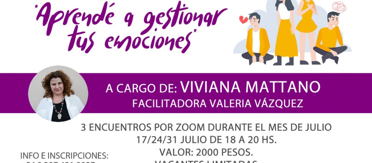 CURSO ONLINE DE COACHING “APRENDE A GESTIONAR TUS EMOCIONES”