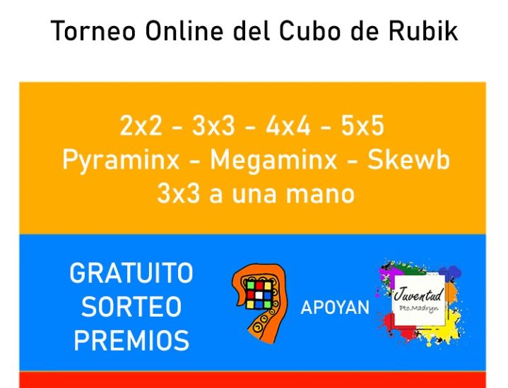 TORNEO CUBO RUBIK “MADRYN AL CUBO 2020”