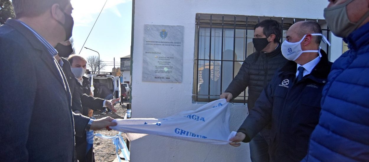 EL GOBIERNO PROVINCIAL INAUGURÓ SALA DE EMERGENCIAS EN EL PUERTO DE RAWSON