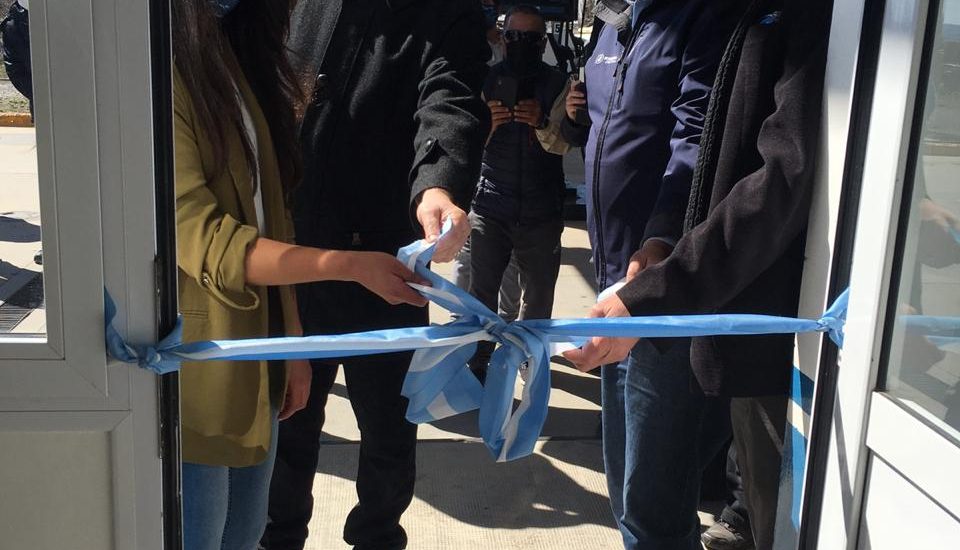 ALVAREDO INAUGURÓ EN LAGO BLANCO  EL CAJERO NÚMERO 137 DEL BANCO DEL CHUBUT