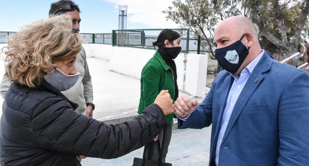 SASTRE SUPERVISÓ LAS OBRAS DE REFACCIÓN EN EL MUSEO “DEL DESEMBARCO”