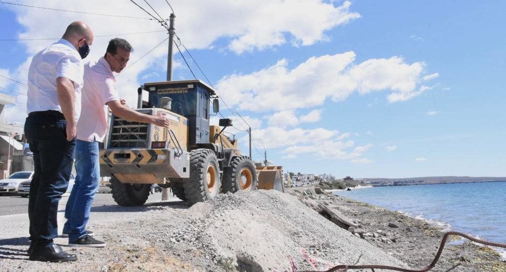 SASTRE SUPERVISÓ LA OBRA DE MANTENIMIENTO EN LA COSTANERA NORTE