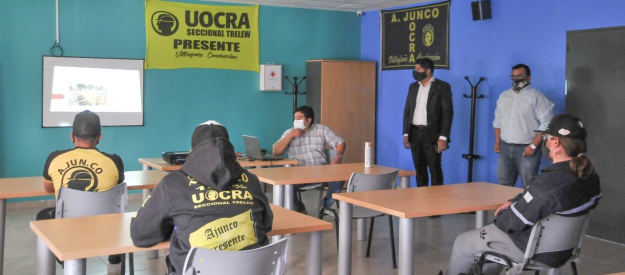 LA SECRETARÍA DE TRABAJO LLEVA ADELANTE CAPACITACIONES JUNTO A LA UOCRA