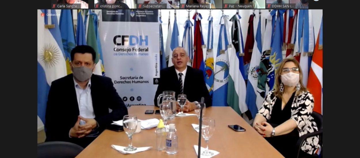 CHUBUT PARTICIPÓ DE LA 33ª REUNIÓN PLENARIA DEL CONSEJO FEDERAL DE DERECHOS HUMANOS