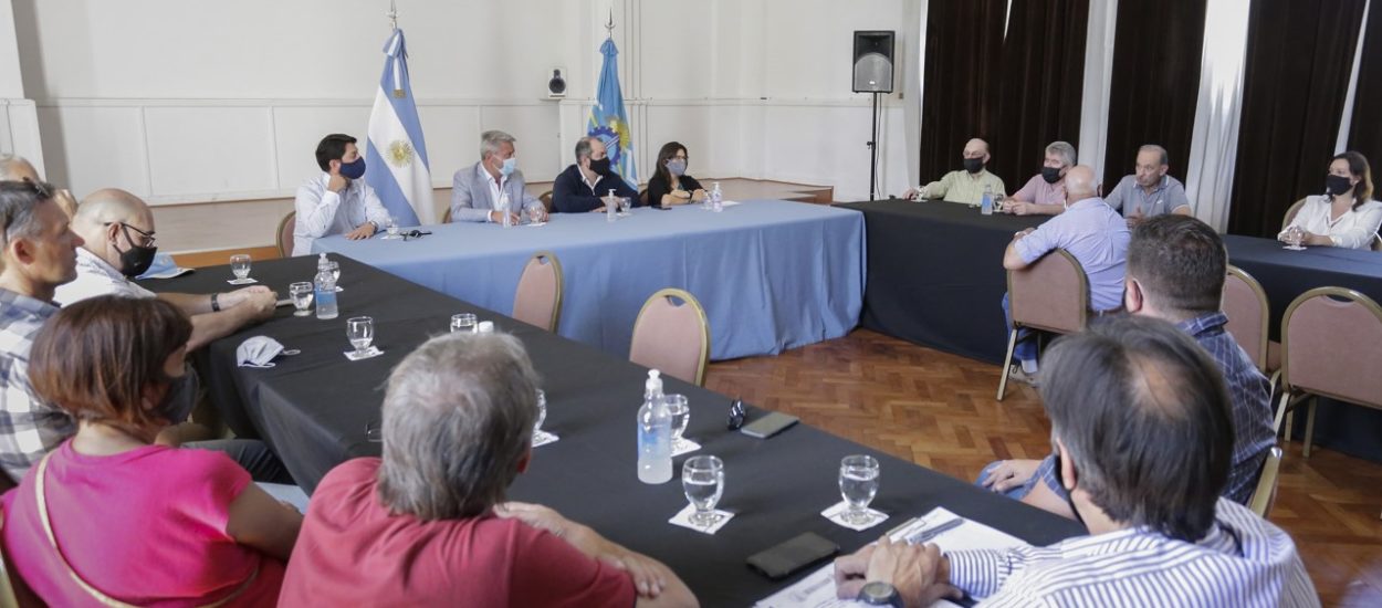 ARCIONI RECIBIÓ A REPRESENTANTES DE EMPRESAS DE TRANSPORTE INTERURBANO DE CHUBUT