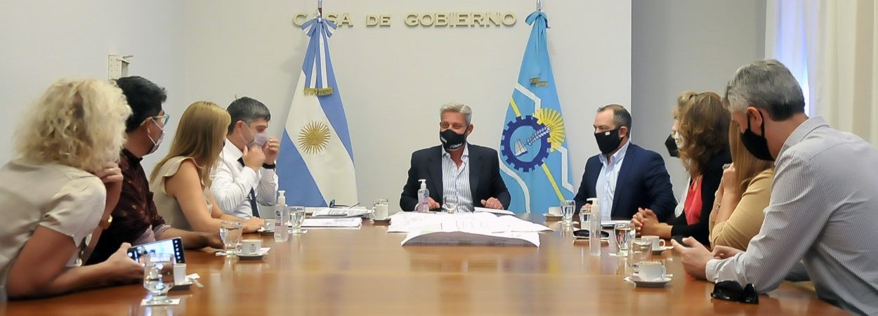 ARCIONI RECIBIÓ A REPRESENTANTES DEL MUSEO PROVINCIAL DEL CIENCIAS NATURALES Y OCEANOGRÁFICO