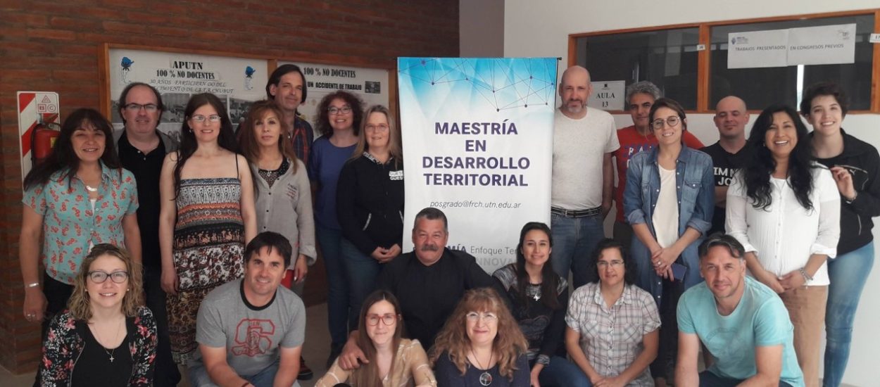 LA UTN ABRIÓ LAS INSCRIPCIONES PARA UNA 2DA. COHORTE DE LA MAESTRÍA EN DESARROLLO TERRITORIAL