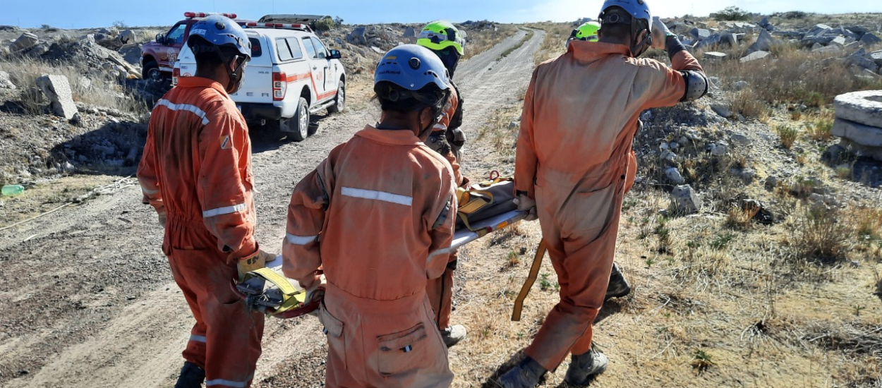 EJERCICIO DE LA BRIGADA USAR DE BOMBEROS MADRYN