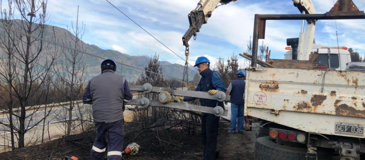 EL HOYO: EL GOBIERNO DEL CHUBUT TRABAJA PARA RESTABLECER EL SERVICIO ELÉCTRICO EN EL TRANSCURSO DEL DÍA