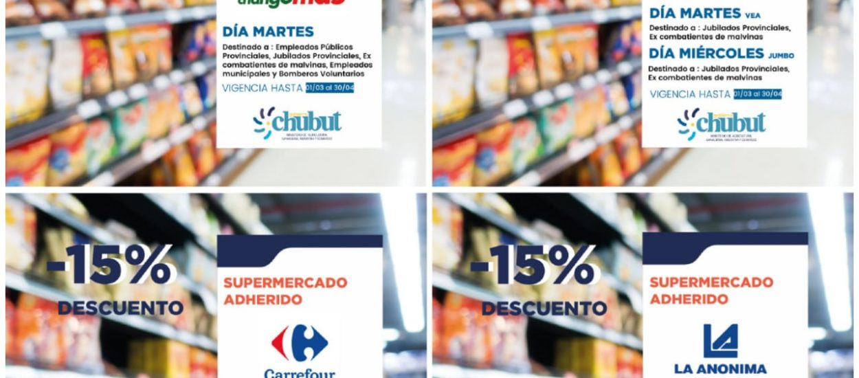 EL GOBIERNO PROVINCIAL RENUEVA EL ACUERDO DE DESCUENTO PARA EMPLEADOS PROVINCIALES EN CADENAS DE SUPERMERCADOS