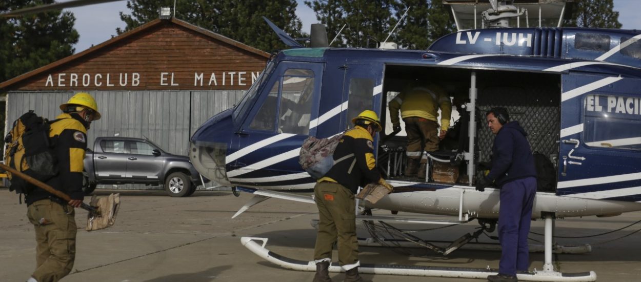 INCENDIOS EN LA CORDILLERA: PROVINCIA SIGUE ABOCADO AL OPERATIVO DE CONTROL DEL FUEGO