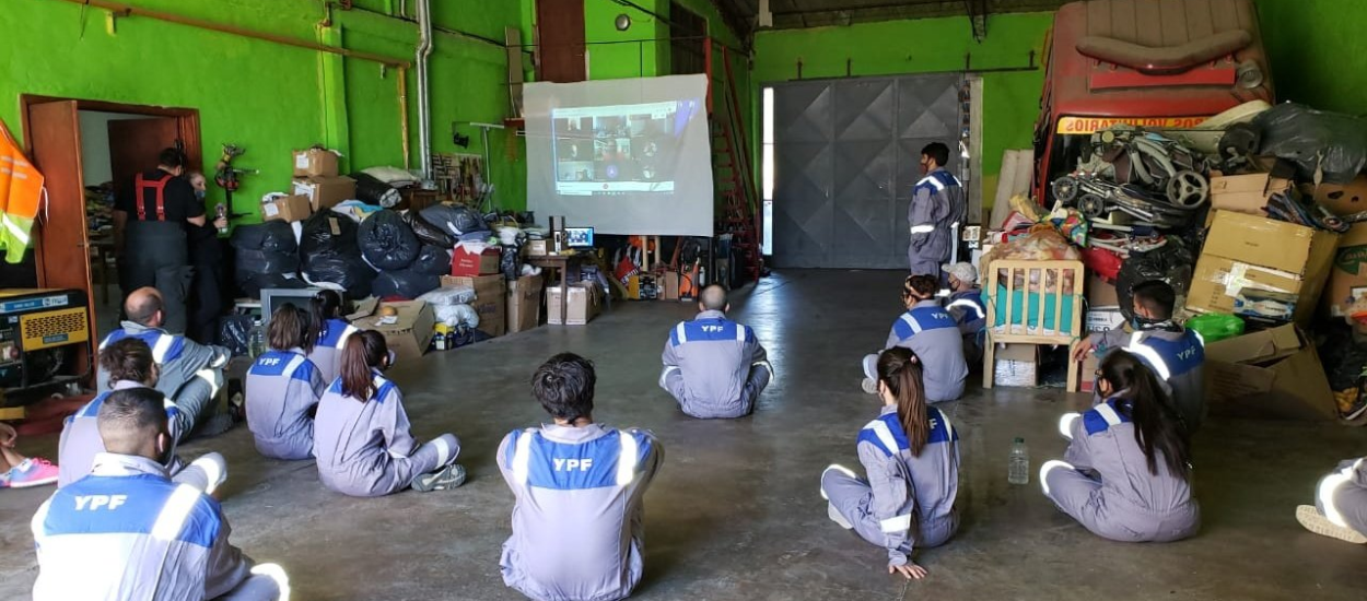 HISTÓRICO INICIO DE CURSO PARA ASPIRANTES A BOMBEROS DE CHUBUT