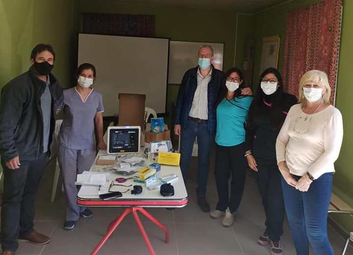 SALUD ENTREGÓ EQUIPAMIENTO SANITARIO EN LOS HOSPITALES RURALES DE LA MESETA