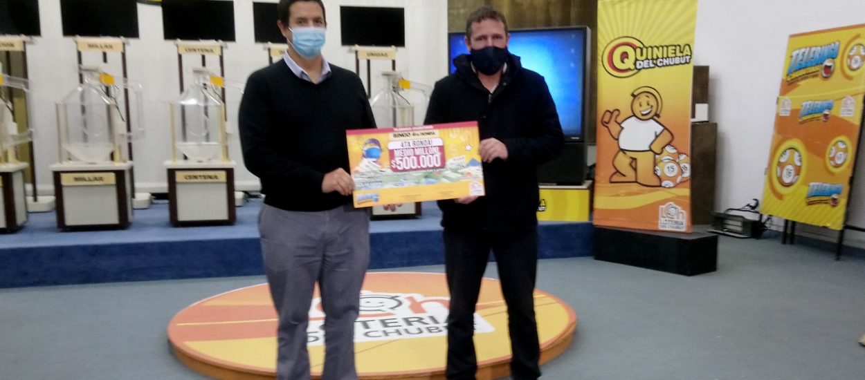 UN APOSTADOR DE TRELEW RECIBIÓ MEDIO MILLÓN DE PESOS DEL TELEBINGO CHUBUTENSE