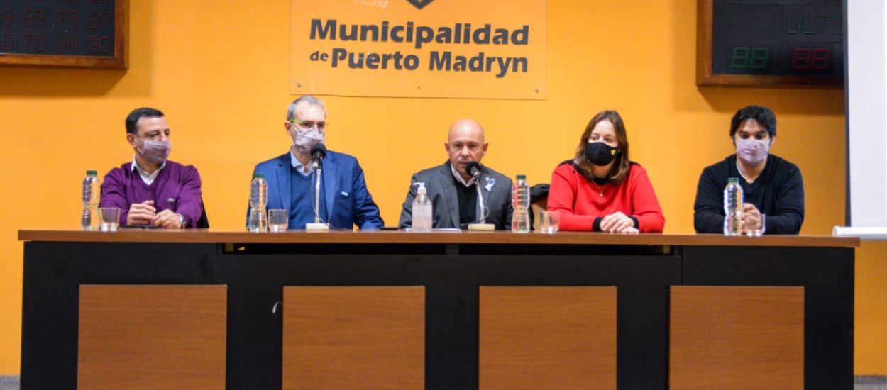 EL INTENDENTE ENCABEZÓ EL LANZAMIENTO DE CAPACITACIONES PARA HACER FRENTE A LA SEGUNDA OLA DE COVID-19 EN MADRYN