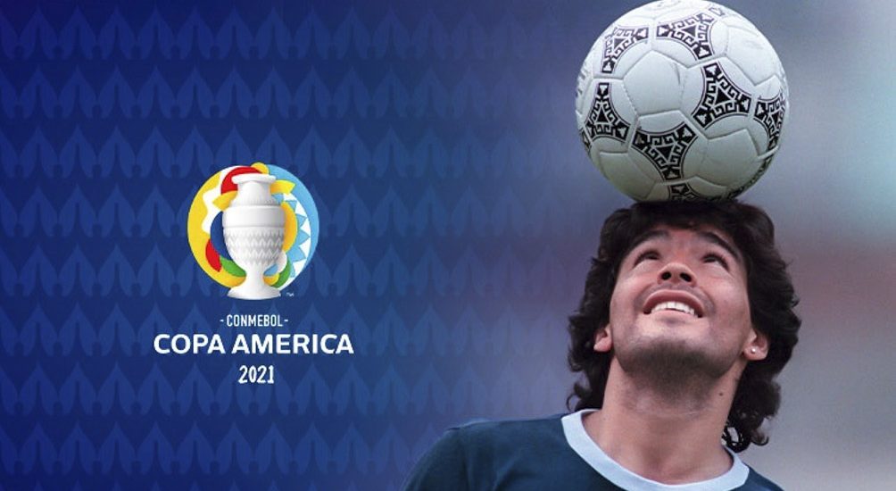 EL IMPRESIONANTE HOMENAJE DE LA CONMEBOL PARA DIEGO MARADONA