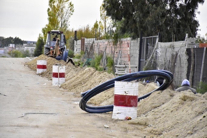 SASTRE ANUNCIÓ LA FINALIZACIÓN DE LA RED DE AGUA POTABLE EN EL PARQUE AGROPECUARIO