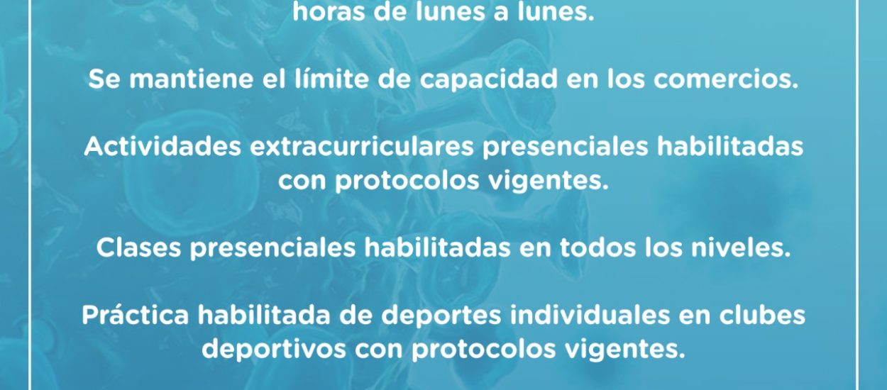 EN PUERTO MADRYN NO SE APLICARÁ LA RESTRICCIÓN DE CIRCULACIÓN HASTA LAS 19 HORAS