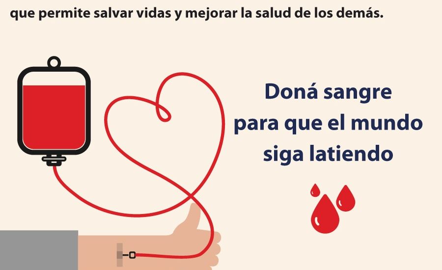 PROVINCIA CONMEMORA ESTE LUNES EL “DÍA MUNDIAL DEL DONANTE DE SANGRE” EN CHUBUT