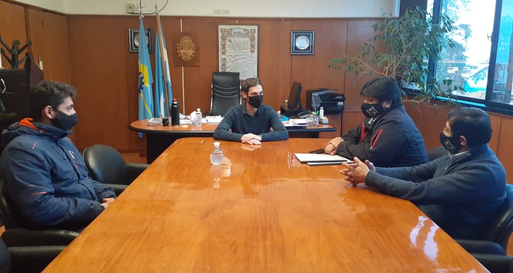 ARNAUDO RECIBIÓ AL INTENDENTE DE JOSÉ DE SAN MARTÍN